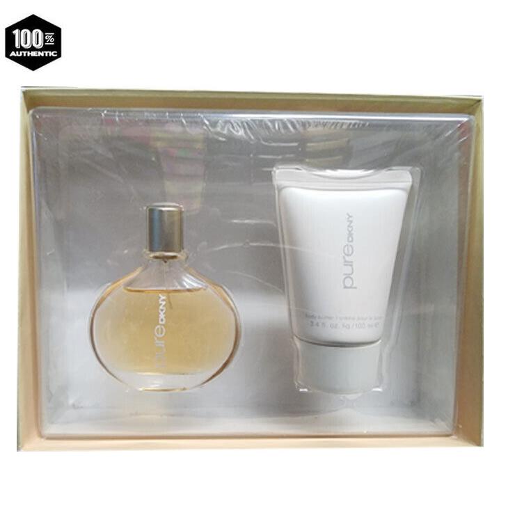 Donna Karan Pure Connection 2 pc Set - 1.7 oz Edp Spray+3.4 oz Body Butter