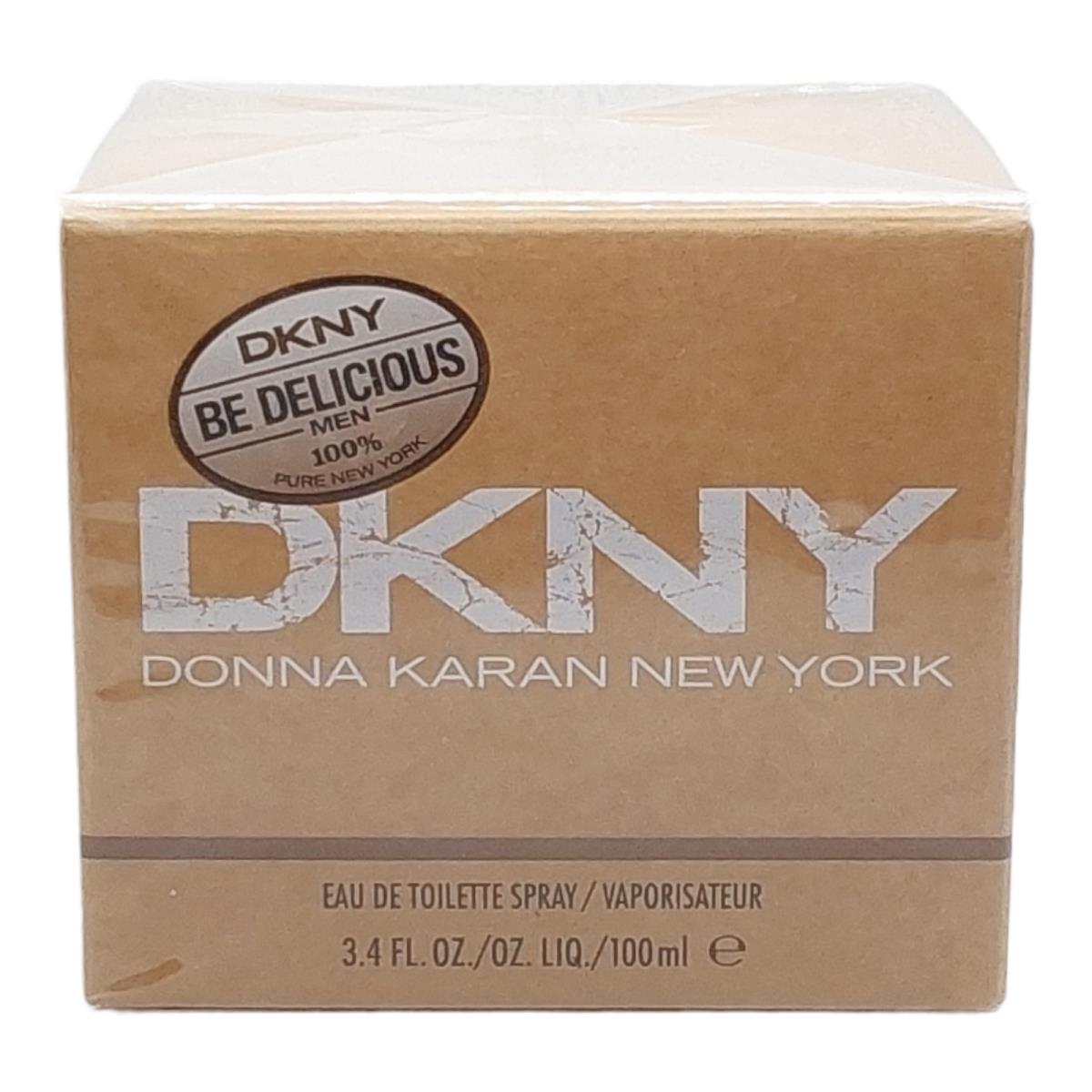 Dkny Donna Karan Be Delicious Men Eau De Toilette 3.4 oz 100ml Edt Spray