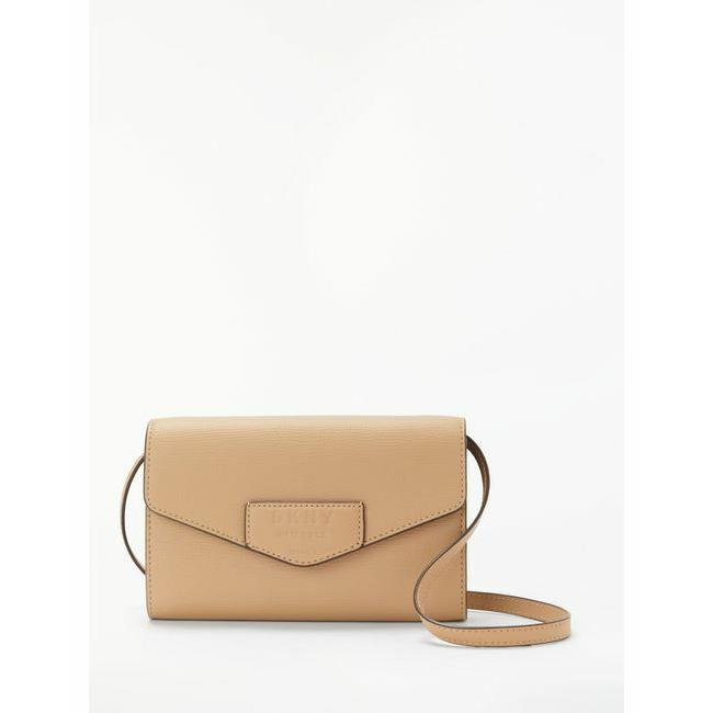 Dkny Sullivan Wrossbody Wallet Latte/black