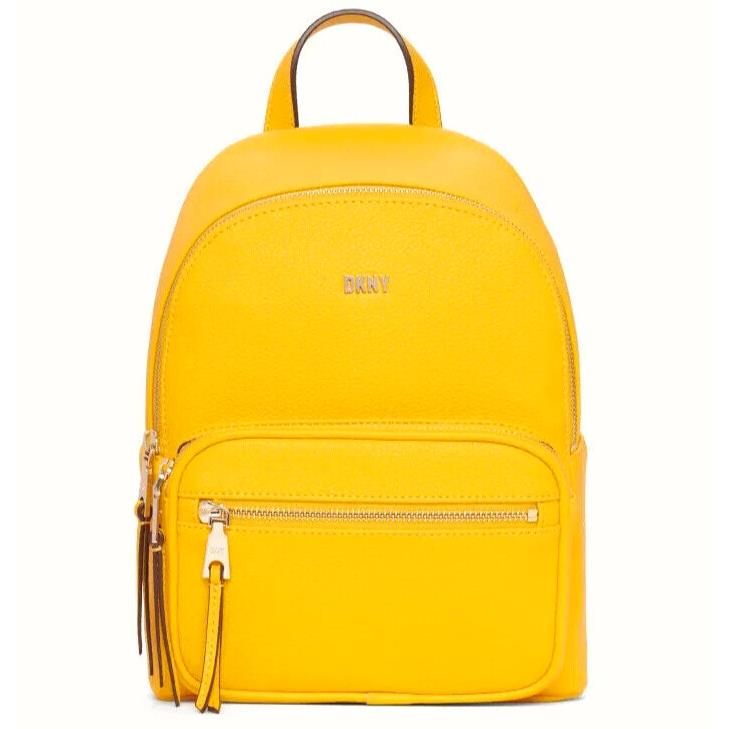 Dkny Maxine Backpack Leather Sahara Yellow