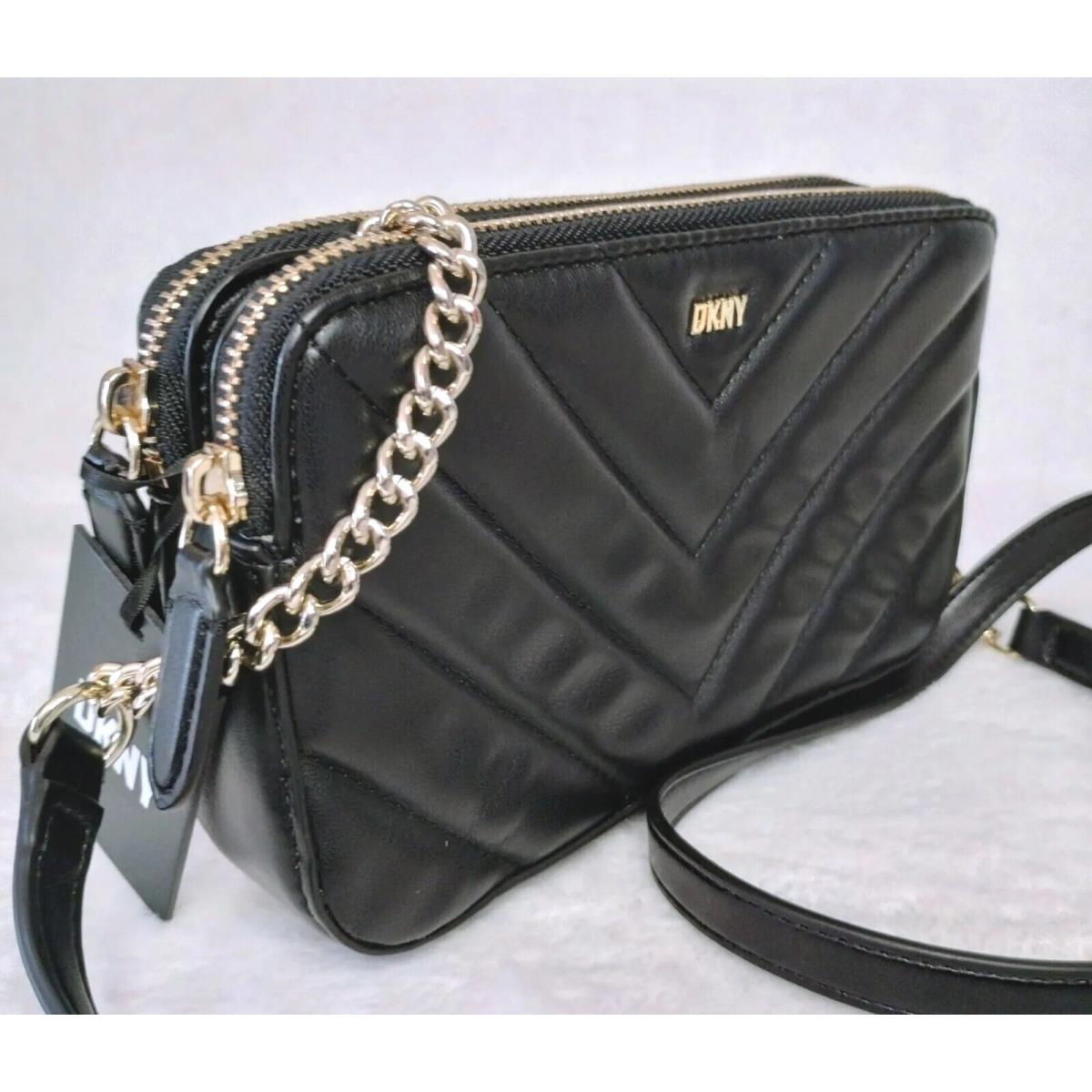 Dkny Veronica Double Zip Crossbody Genuine. . Beautiful. Practical