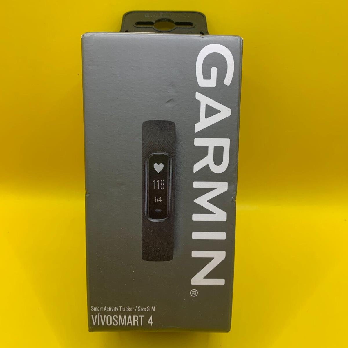 Ships Same Day Garmin Vivosmart 4 Activity Tracker + Heart Rate - Black