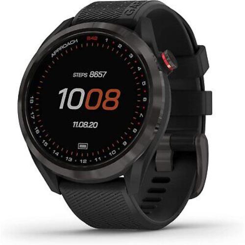 Garmin Approach S42 Gps Golf Smartwatch Lightweight with 1.2 Touchscreen