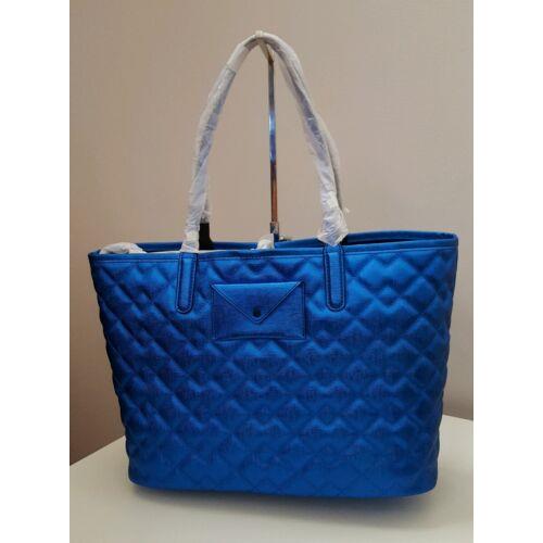 Marc by Marc Jacobs `metropolitote 48` Quilted Straw and Leather Tote