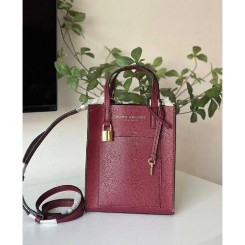 Marc Jacobs Micro Mini Grind Tote Pomegranate