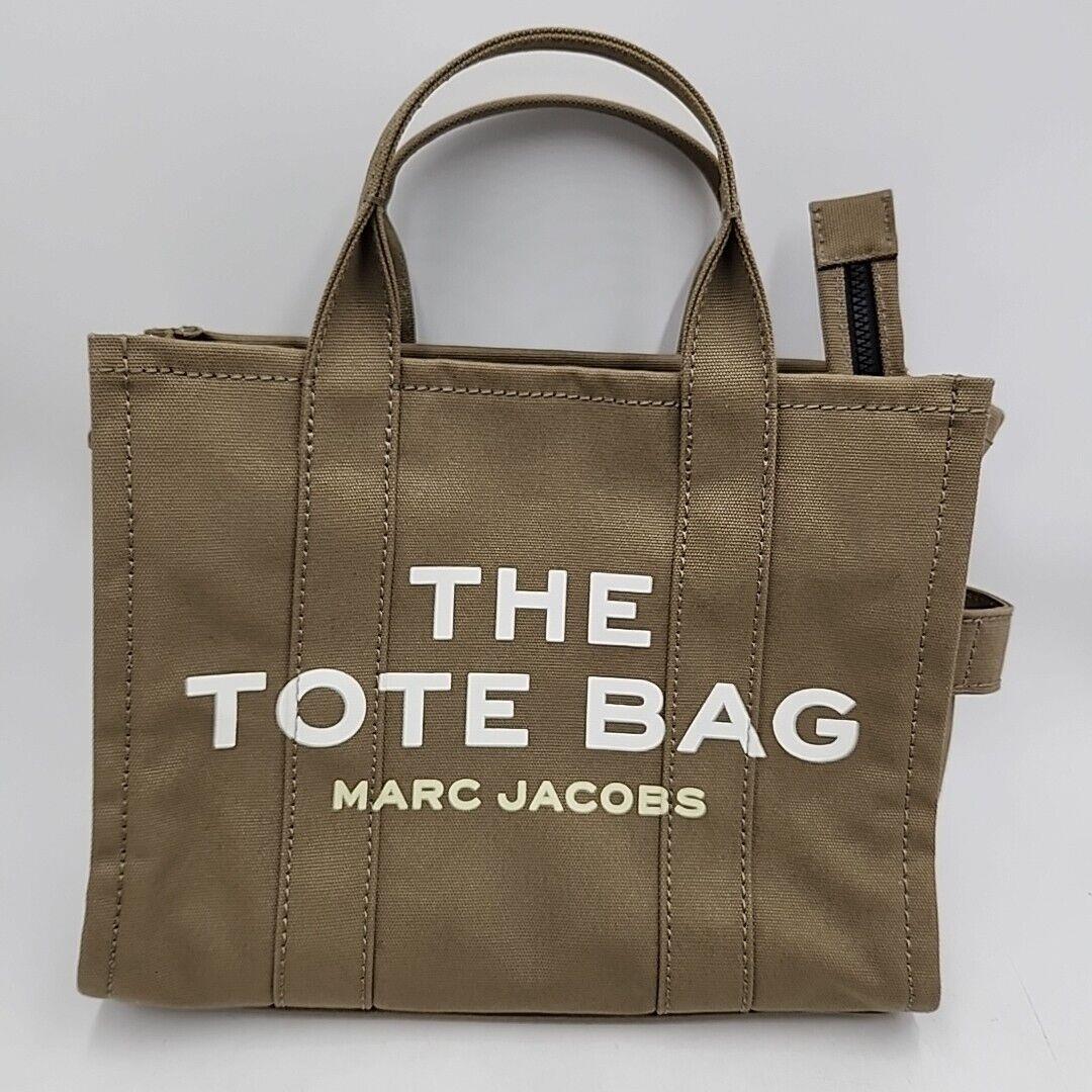 Marc Jacobs The Medium Tote Bag in Slate Green Canvas