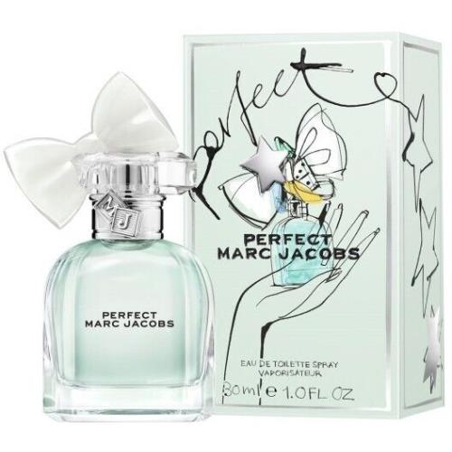 Marc Jacobs Perfect Eau de Toilette 1 Oz. Spray For Women Package