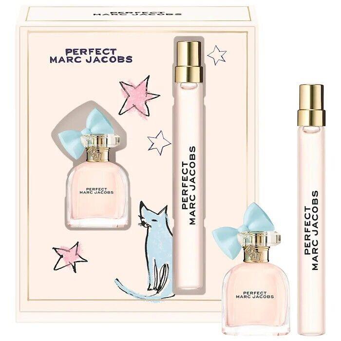 Marc Jacobs Perfect Eau de Parfum Gift Set Travel Spray 7.5mL Mini Bottle 5mL