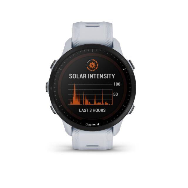 Garmin Forerunner 955 White Solar Smartwatch For Runners 010-02638-01