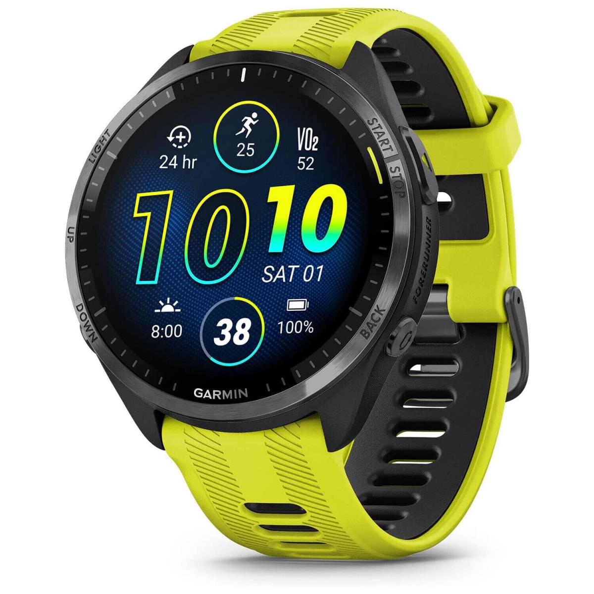 Garmin Forerunner 965 Running Gps Smartwatch Amp Yellow and Black 010-02809-02