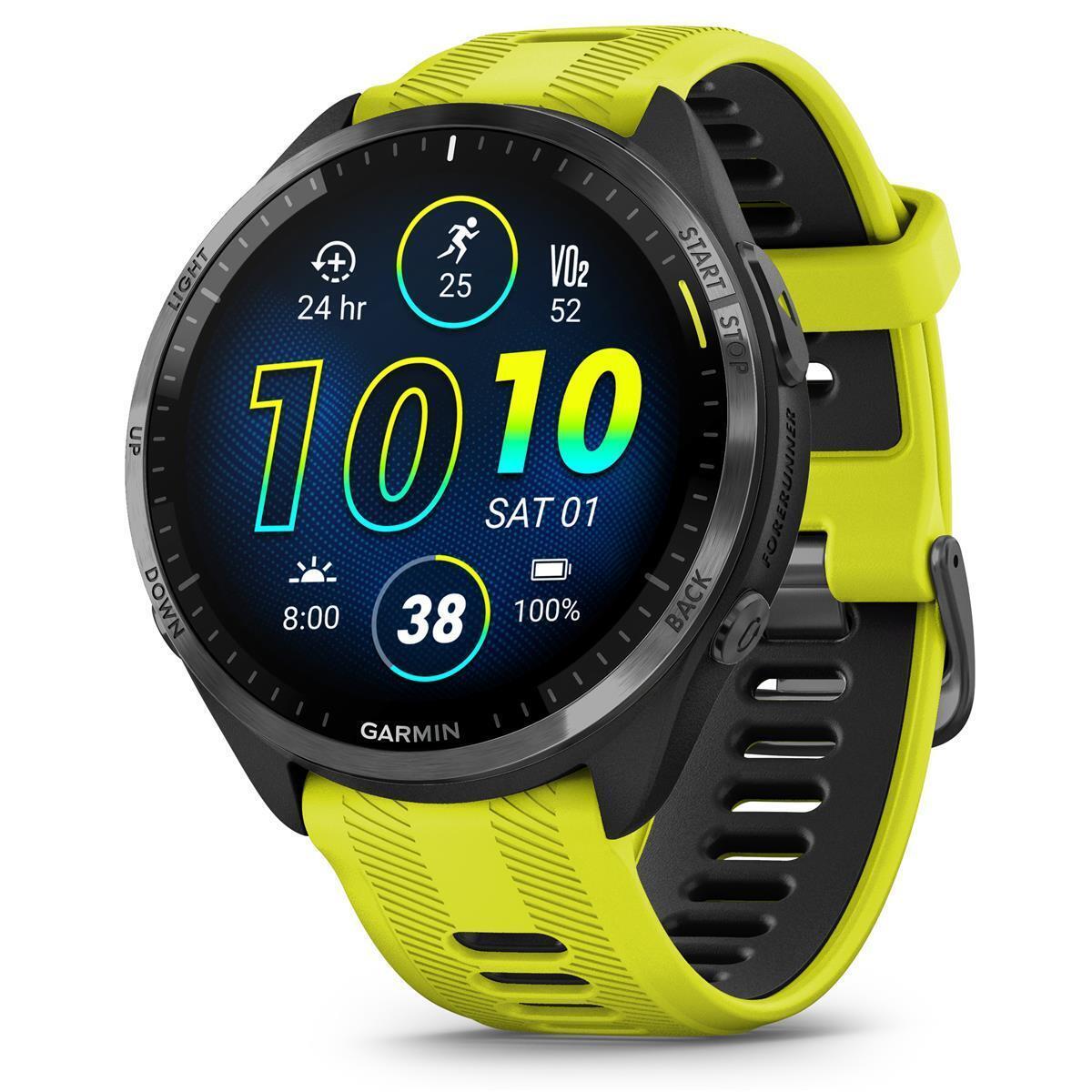 Garmin Forerunner 965 Multisport Gps Smartwatch Amp Yellow/black 010-02809-02