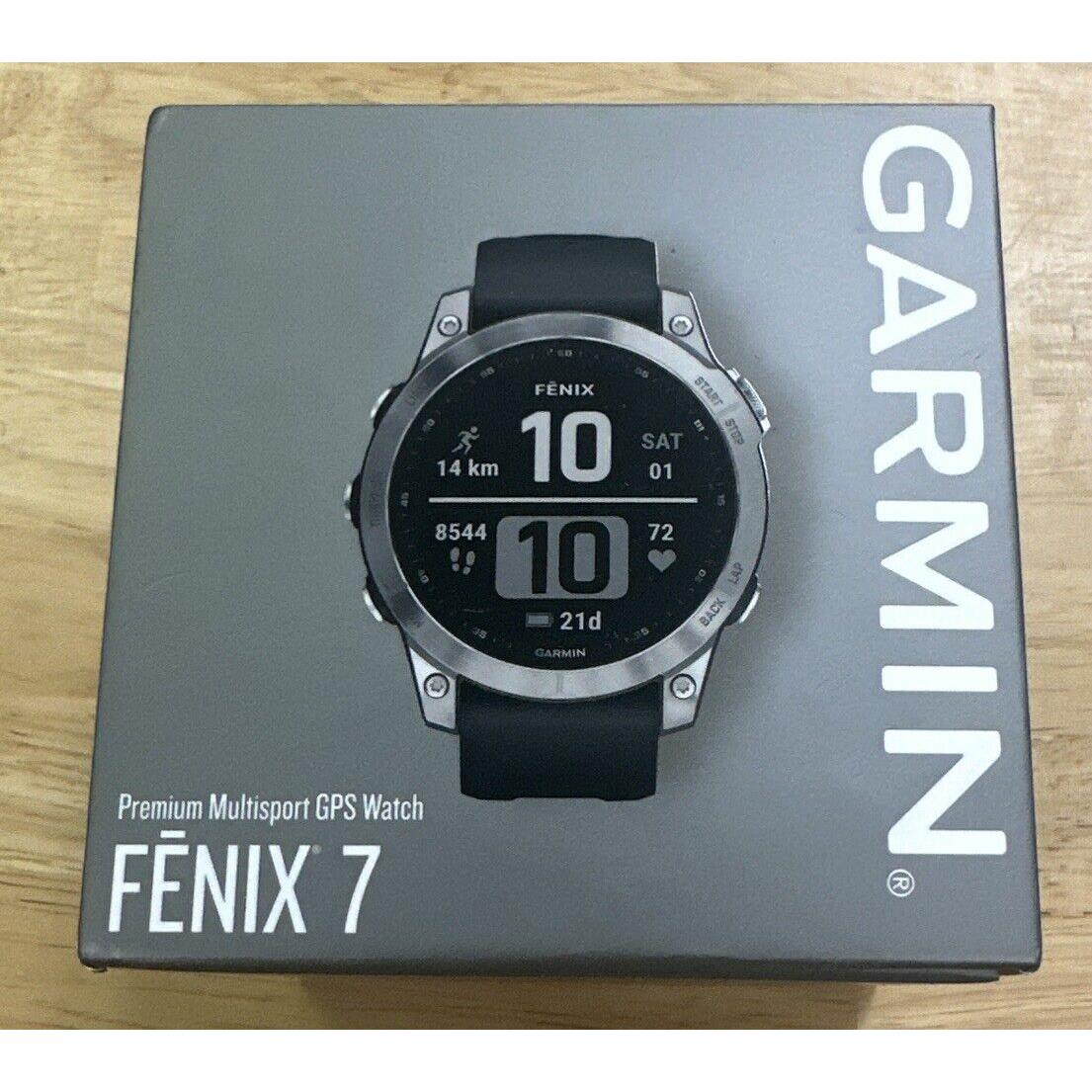 Garmin Fenix 7 Standard Edition Smartwatch with Gps Touchscreen and Fitness