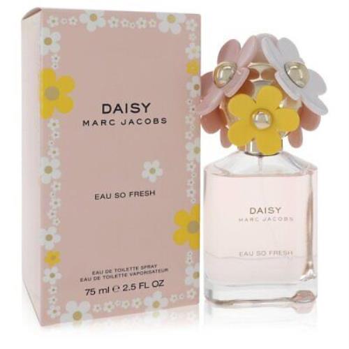 Daisy Eau So Fresh by Marc Jacobs Eau De Toilette Spray 2.5 oz For Women