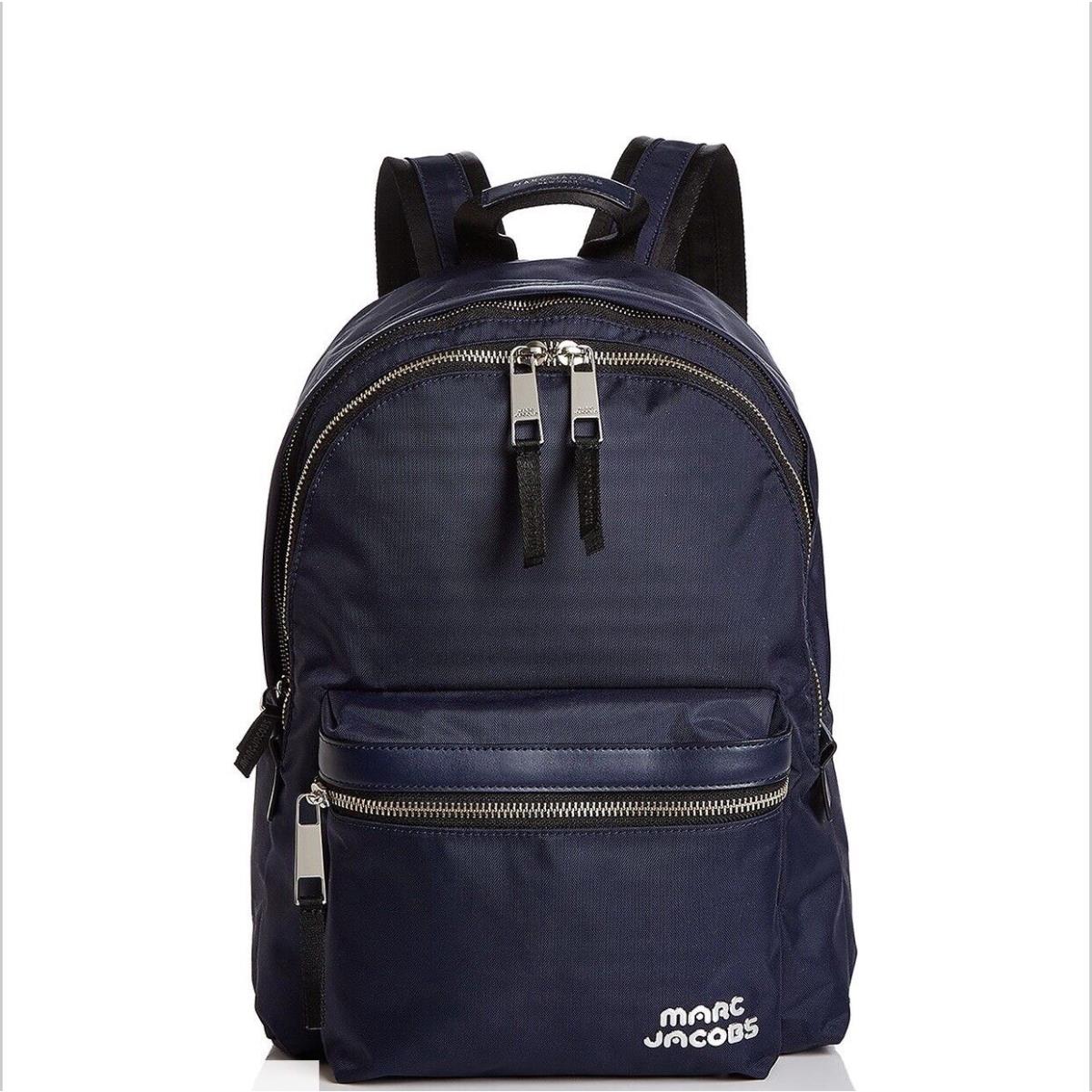 Marc Jacobs Large Nylon Backpack in Midnight Blue