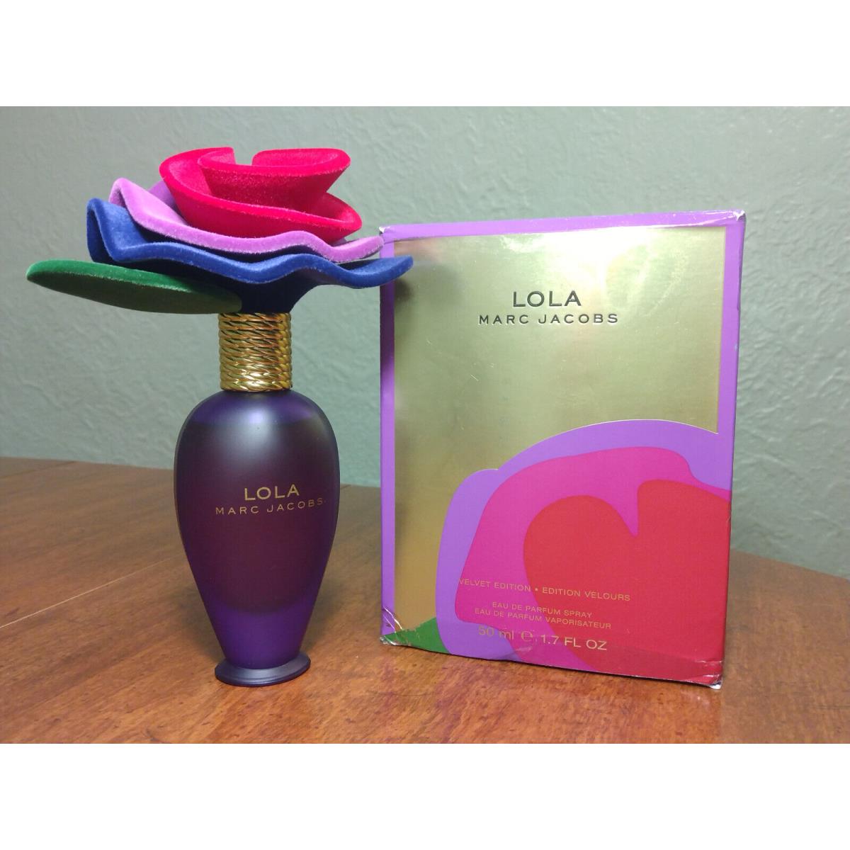 Lola Velvet Edition by Marc Jacobs 1.7oz 50ML Edp Spray For Women