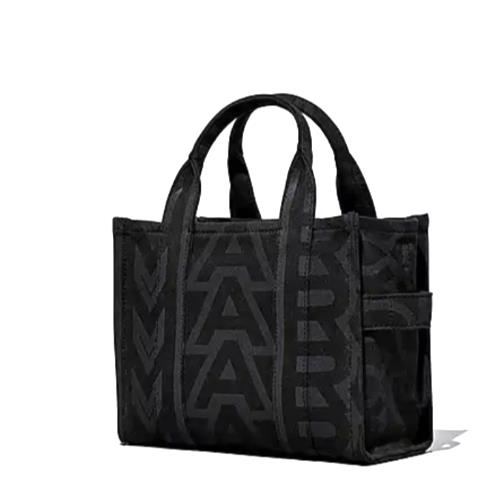 Marc Jacobs The Outline Monogram Mini Tote In Black/ Multi -new