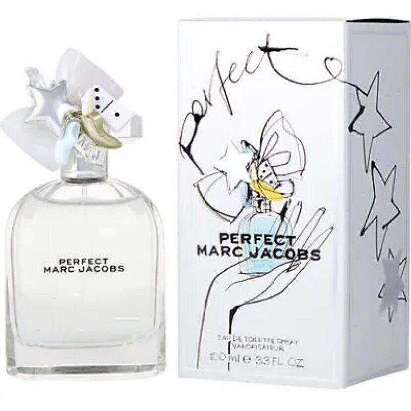 Marc Jacobs Perfect by Marc Jacobs Edt Spray 3.3 oz Box