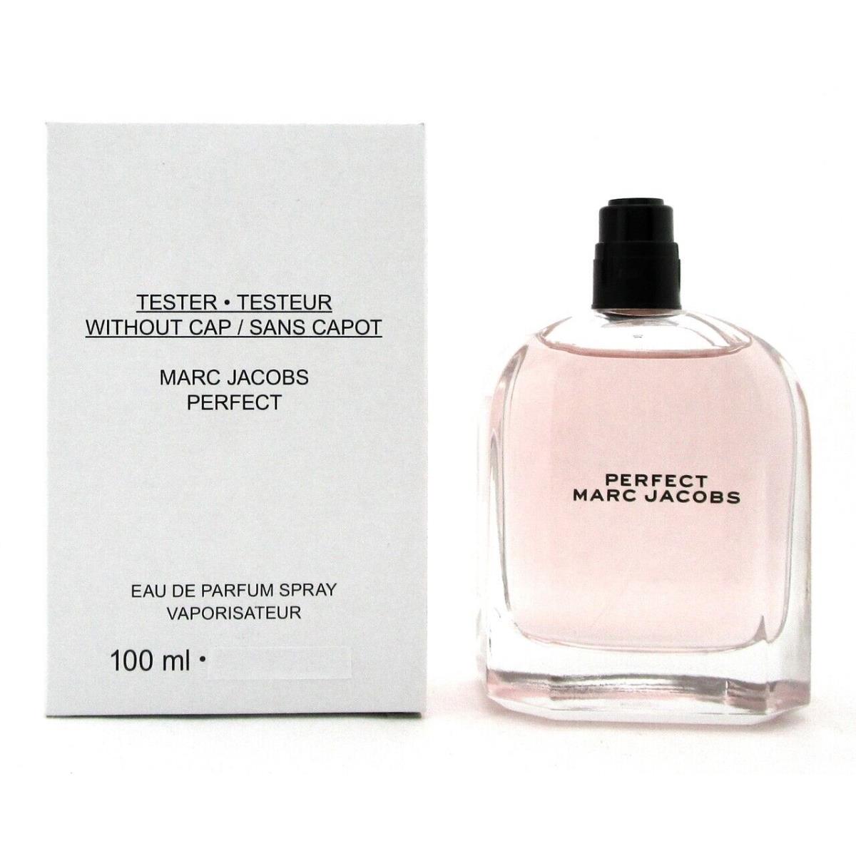 Marc Jacobs Perfect For Women 100 ml 3.3 oz Edp Spray White Box with Cap