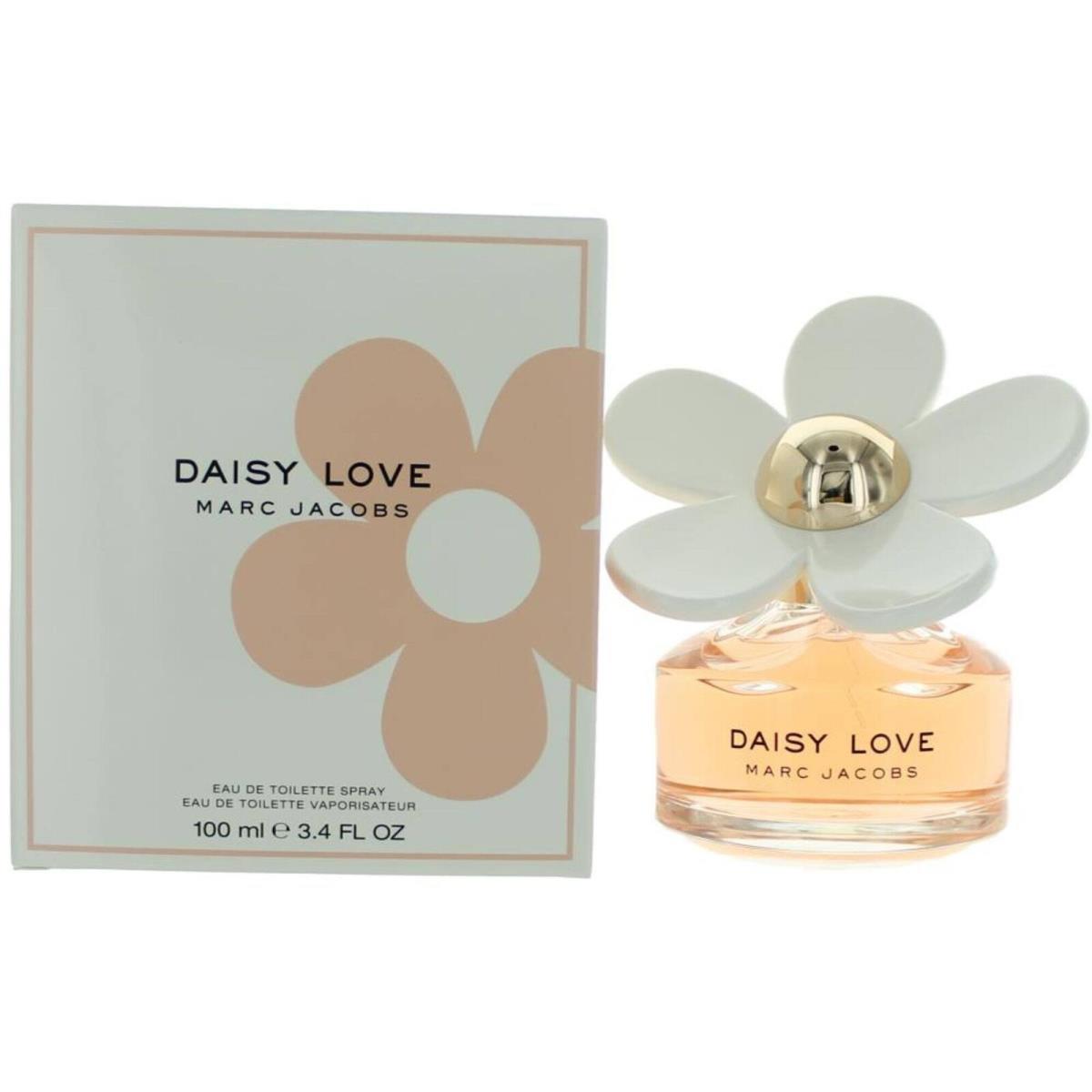 Marc Jacobs Women`s Edt Spray Daisy Love Floral Fruity Woody-musk Notes 3.4 oz