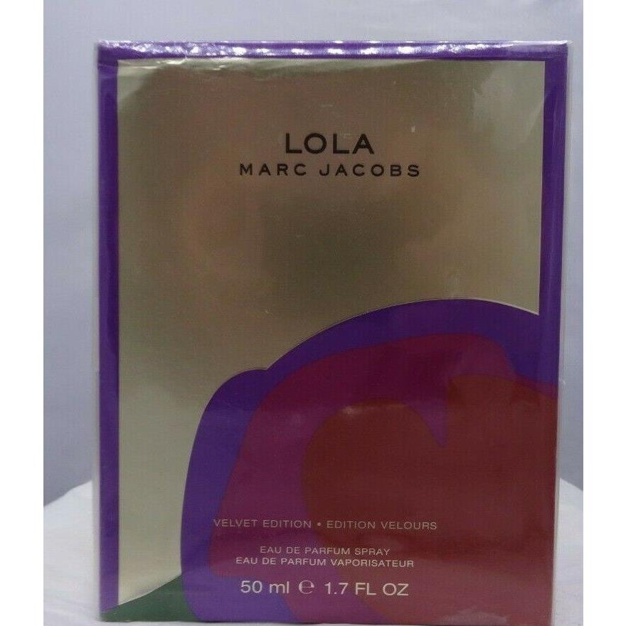 Lola Velvet Edition by Marc Jacobs 1.7oz/50ML Eau De Parfum For Women Rare