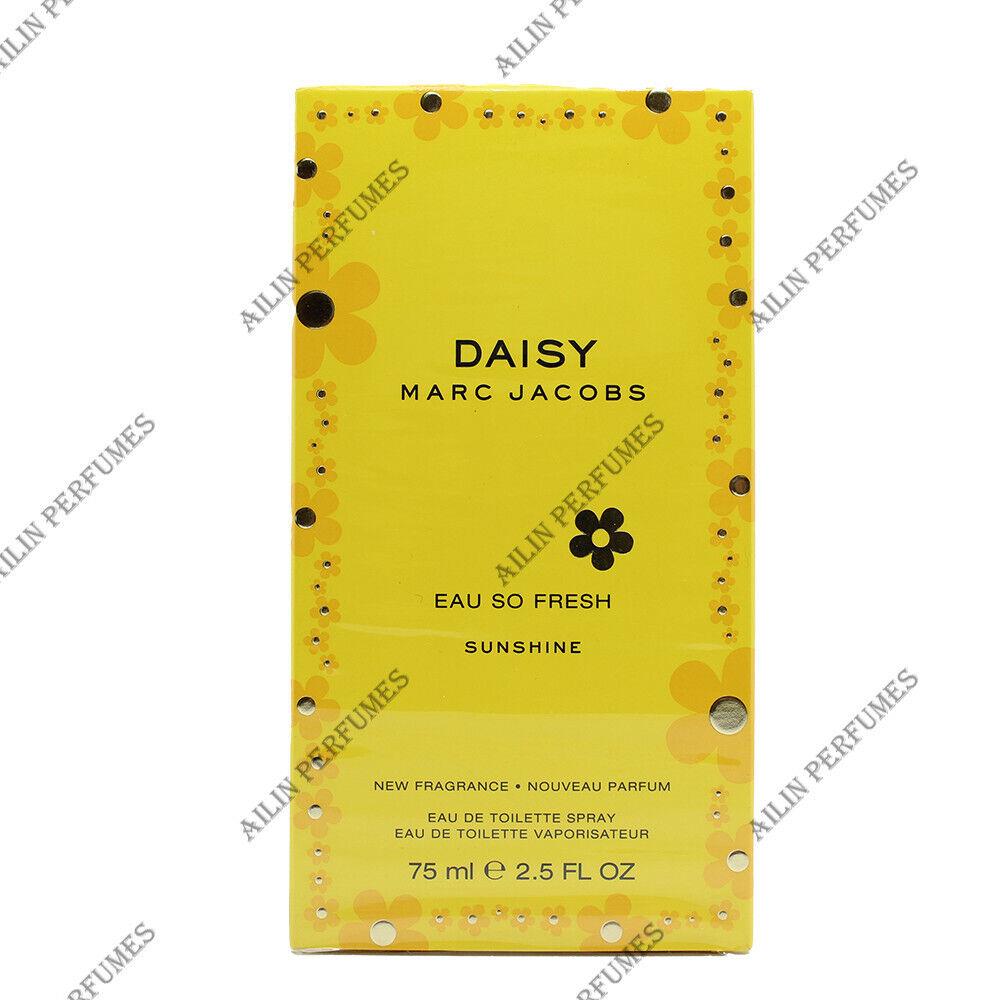 Daisy Eau SO Fresh Sunshine by Marc Jacobs 2.5 oz 75 ml Edt Spray For Women