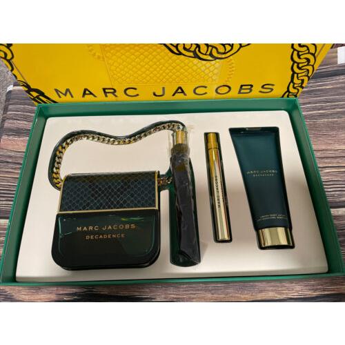 Marc Jacobs Decadence 3.4 Edp 3 PC Gift Set