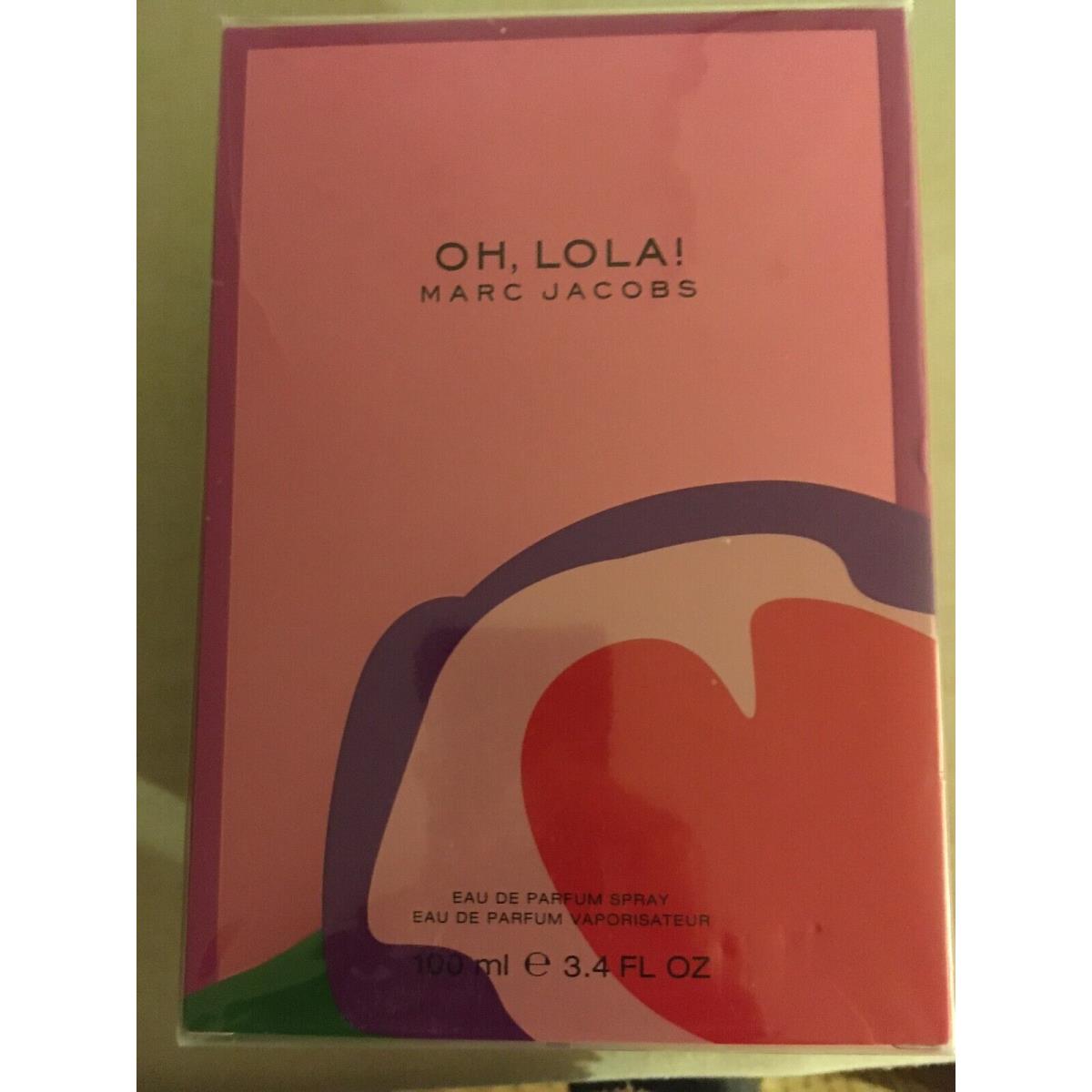 Marc Jacobs OH Lola 3.4oz Edp Spray For Women Rare