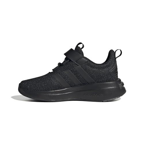 Adidas Unisex-child Racer Tr23 Sports Trainer Shoe Core Black/Core Black/Grey