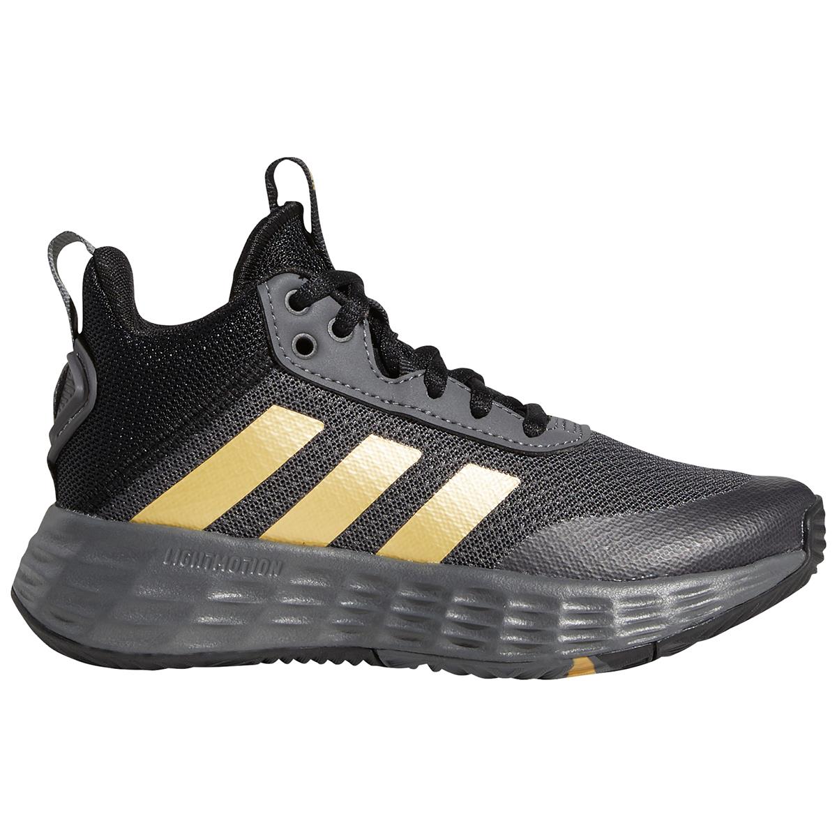 Adidas Boys` Own The Game 2.0 Basketball Shoes MATTE GOLD