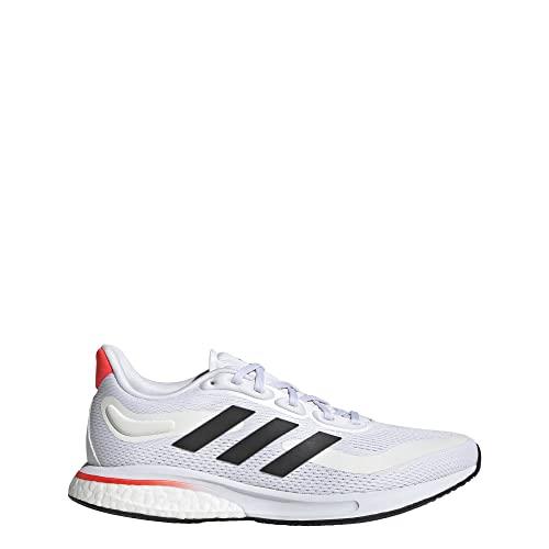 Adidas Women`s Supernova Running Shoe White/Black/Solar Red
