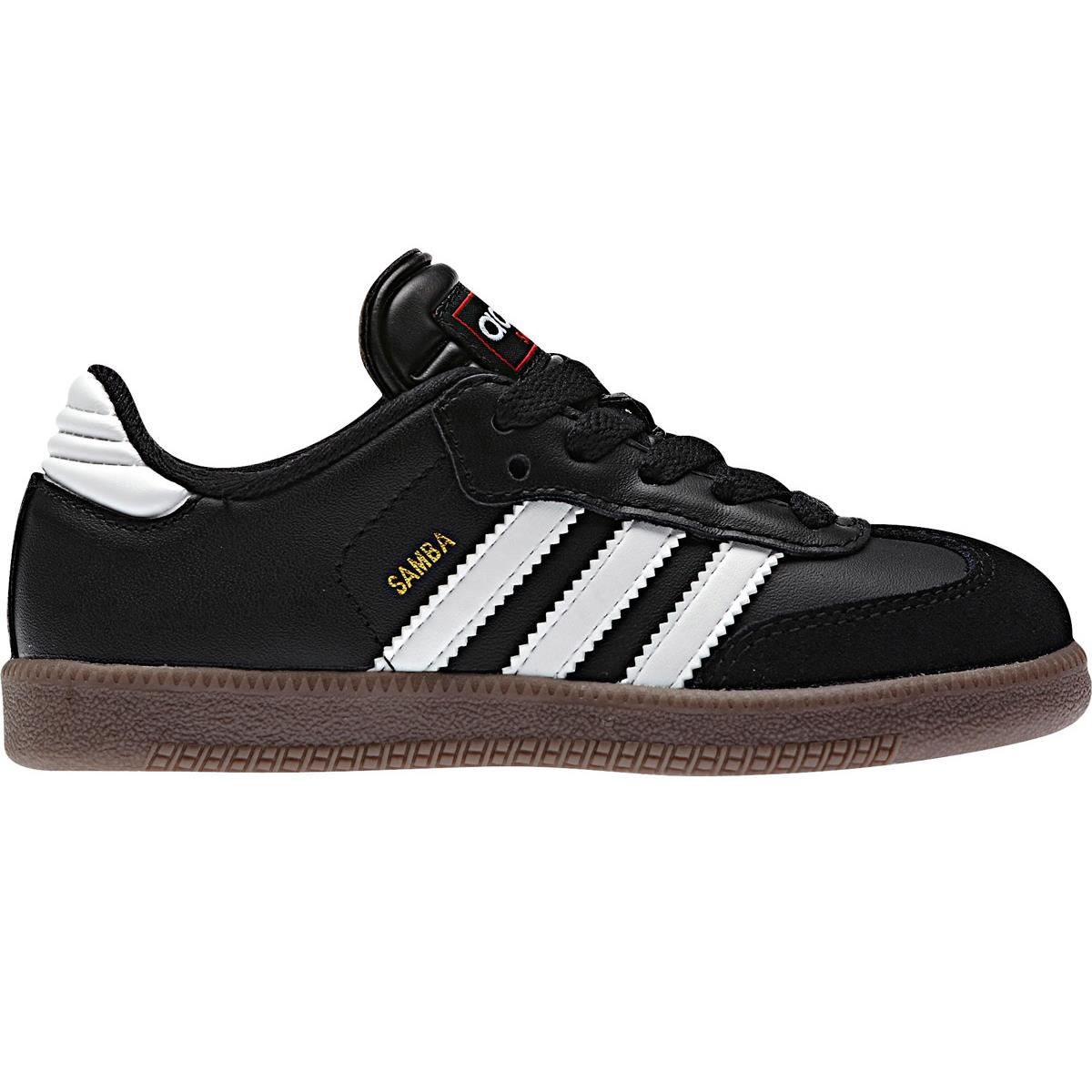 Adidas Kids` Samba Classic Soccer Shoe BLK/WHT