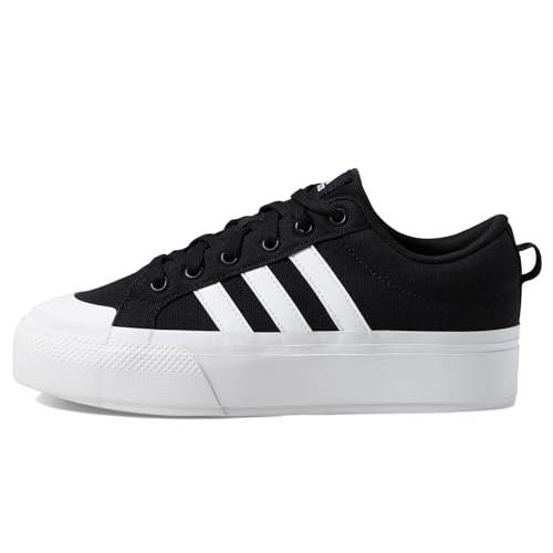Adidas Women`s Bravada 2.0 Platform Shoes Skate Black/White/Black