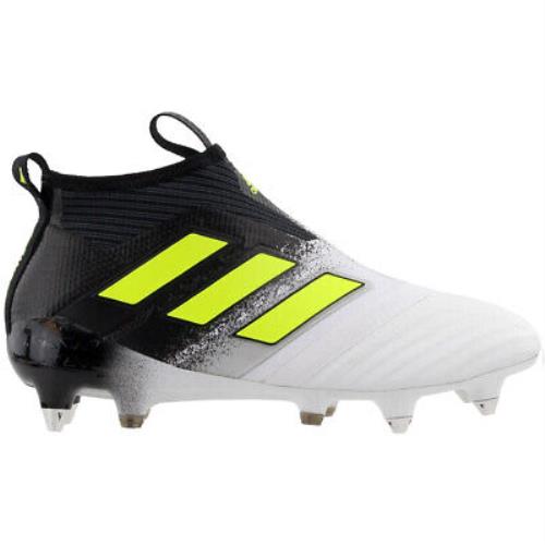 Adidas Ace 17+ Purecontrol Soft Ground Soccer Mens Black White Sneakers Athleti