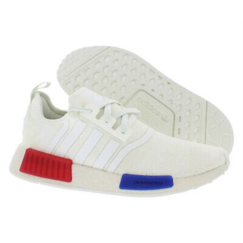 Adidas NMD_R1 Mens Shoes - White Tint/Glory Red/Semi Lucid Blue, Main: White