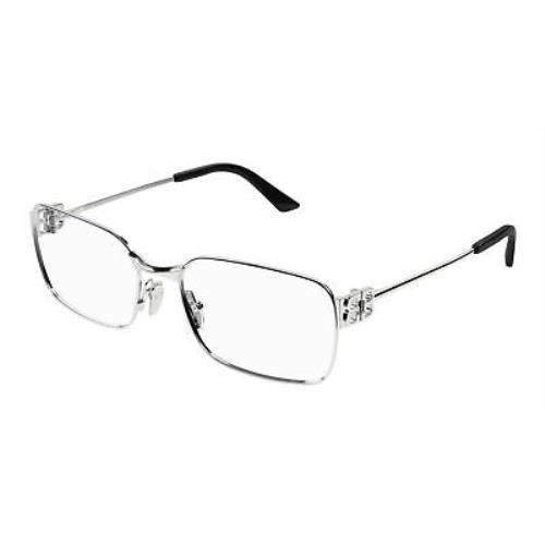 Balenciaga BB0340o-002 Silver Silver Eyeglasses