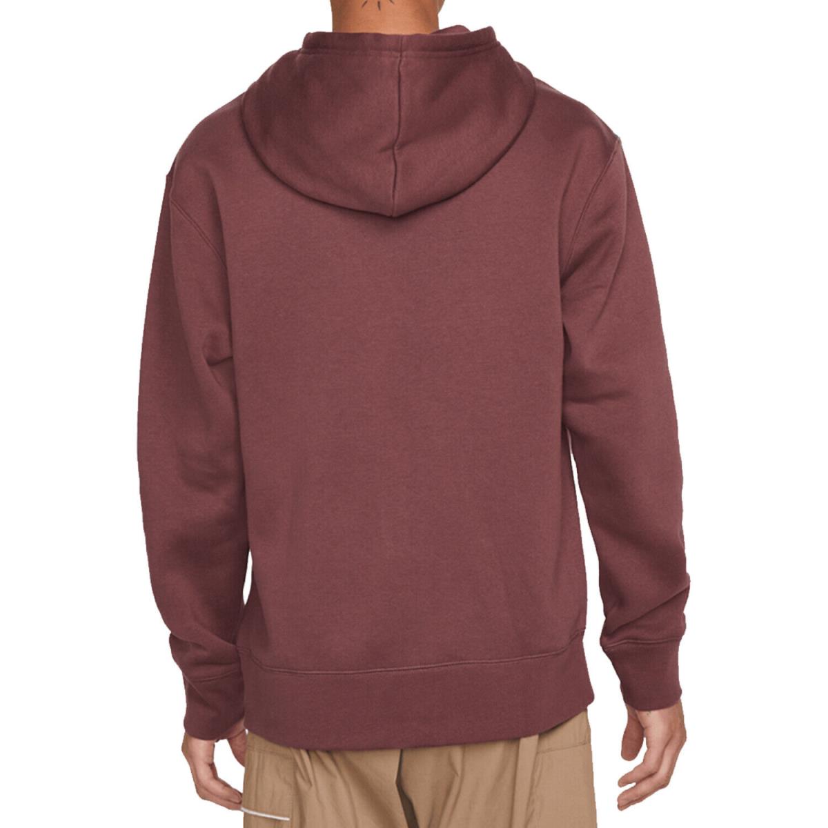 Nike Sb Icon Pullover Skate Hoodie Mens Style : Cw7064 - Wine Midnight Navy