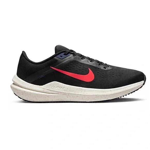 Nike Mens Air Winflo 9 and 10 Running Training Daily Sneaker Shoes - Black