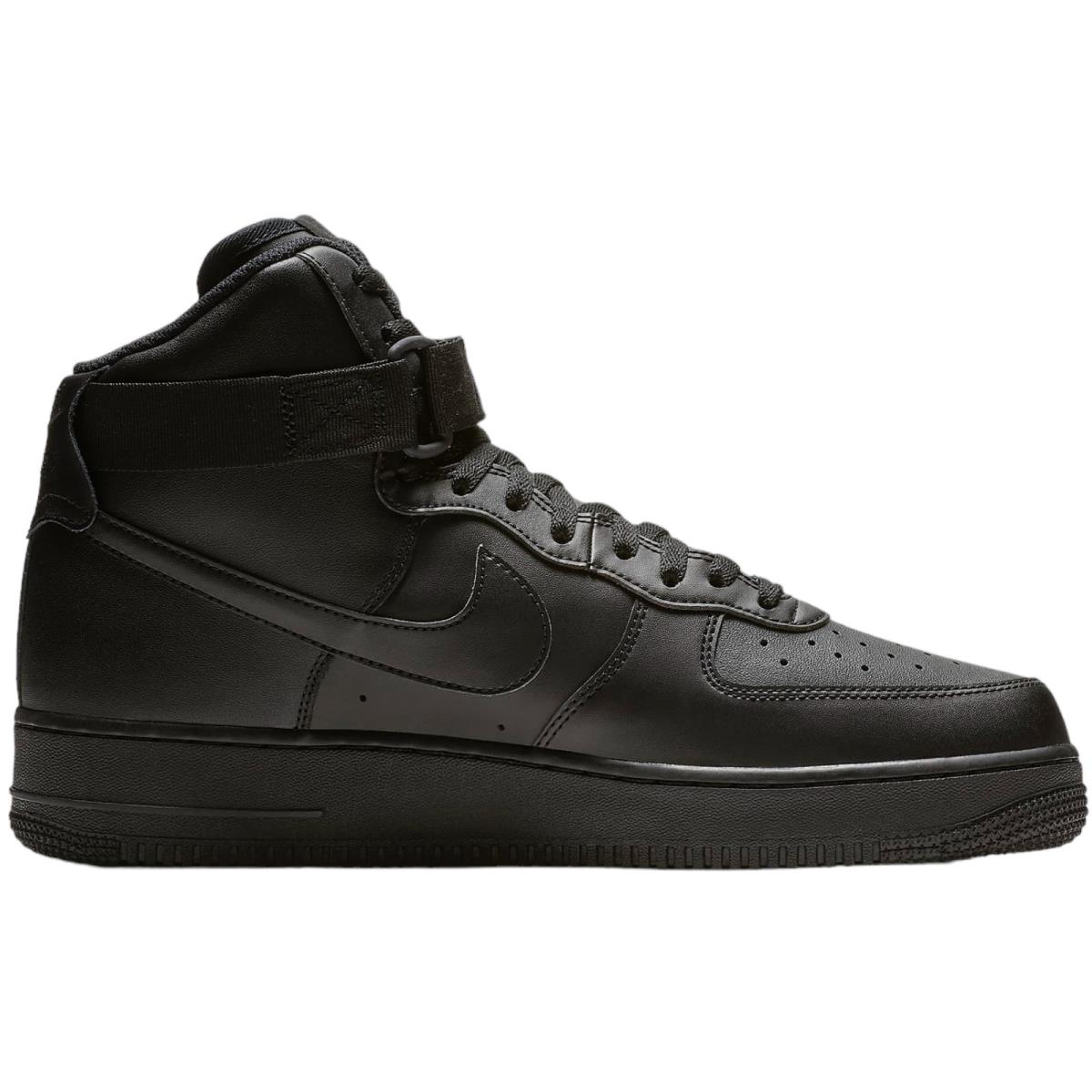 Nike Air Force 1 High `07 Men`s Casual Shoes All Colors US Sizes 7-14 - Black/Black