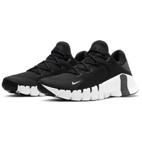 Nike Free Metcon 4 CT3886-010 Men`s Black White Training Sneaker Shoes LUV18 - Black White