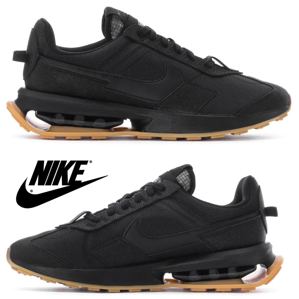 Nike Air Max Pre-day Men`s Sneakers Comfort Casual Sport Shoes Black Gum