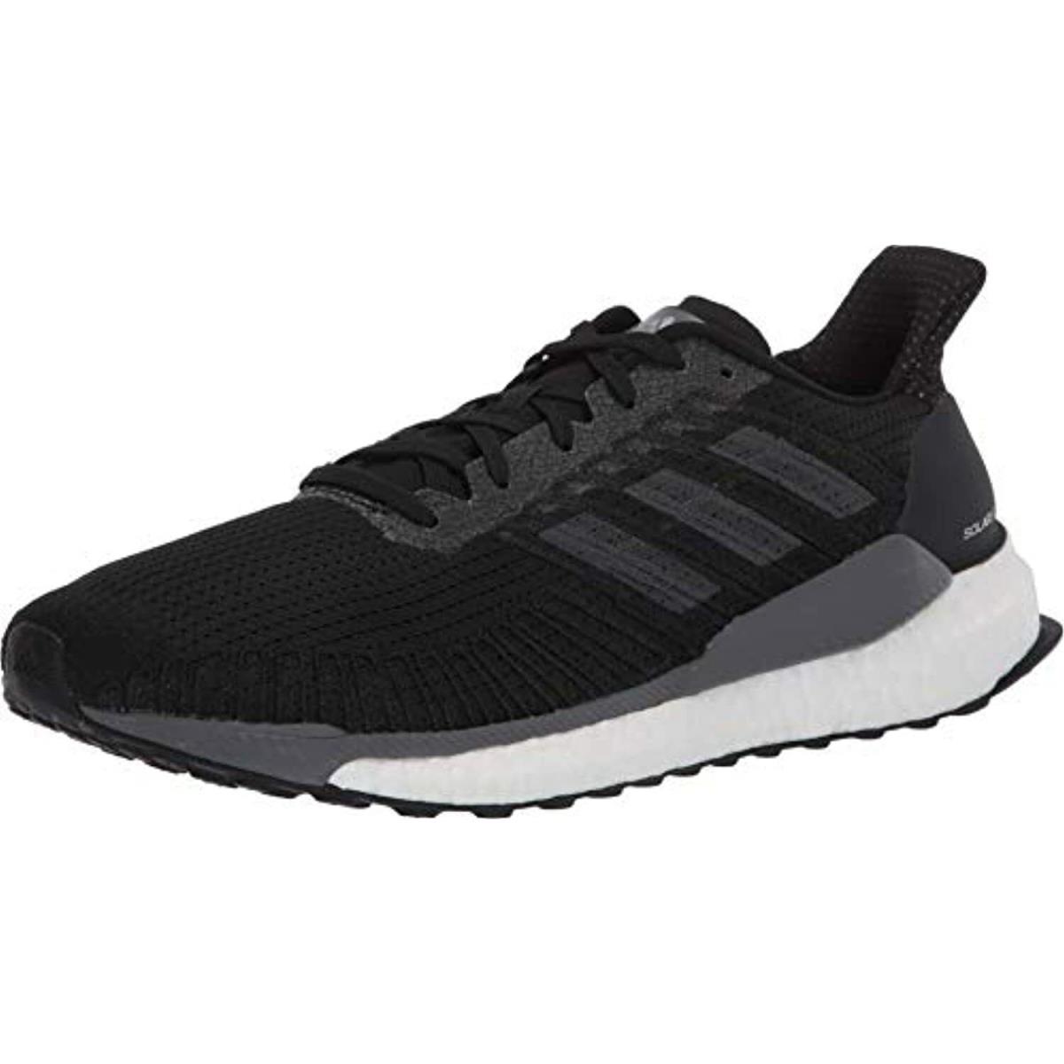Adidas Men`s Solar Boost 19 M Sneaker EF1413 Black/carbon/grey Size 7.5M