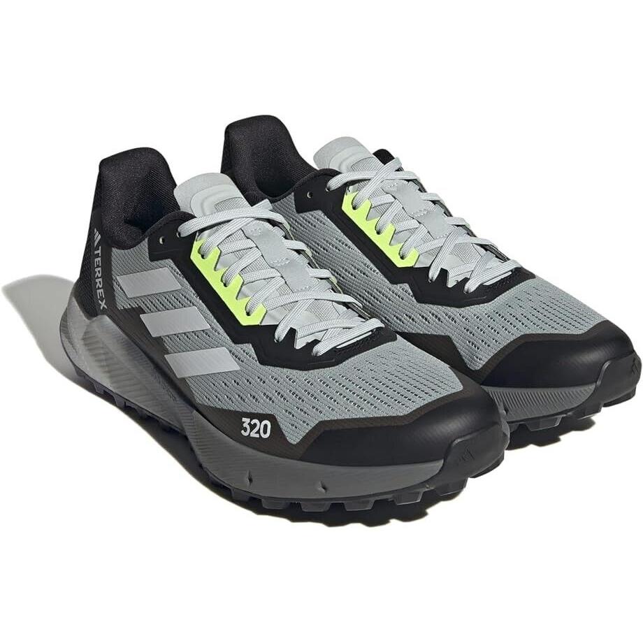 Men`s Adidasterrex Agravic Flow 2 Trail Running Shoes Silver / Grey S 8.5 IF2571 - Gray