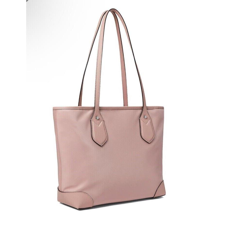 Nwt- Michael Kors Eva Small Nylon Handbags / Tote Zip Top Clouser PINK-$178.00