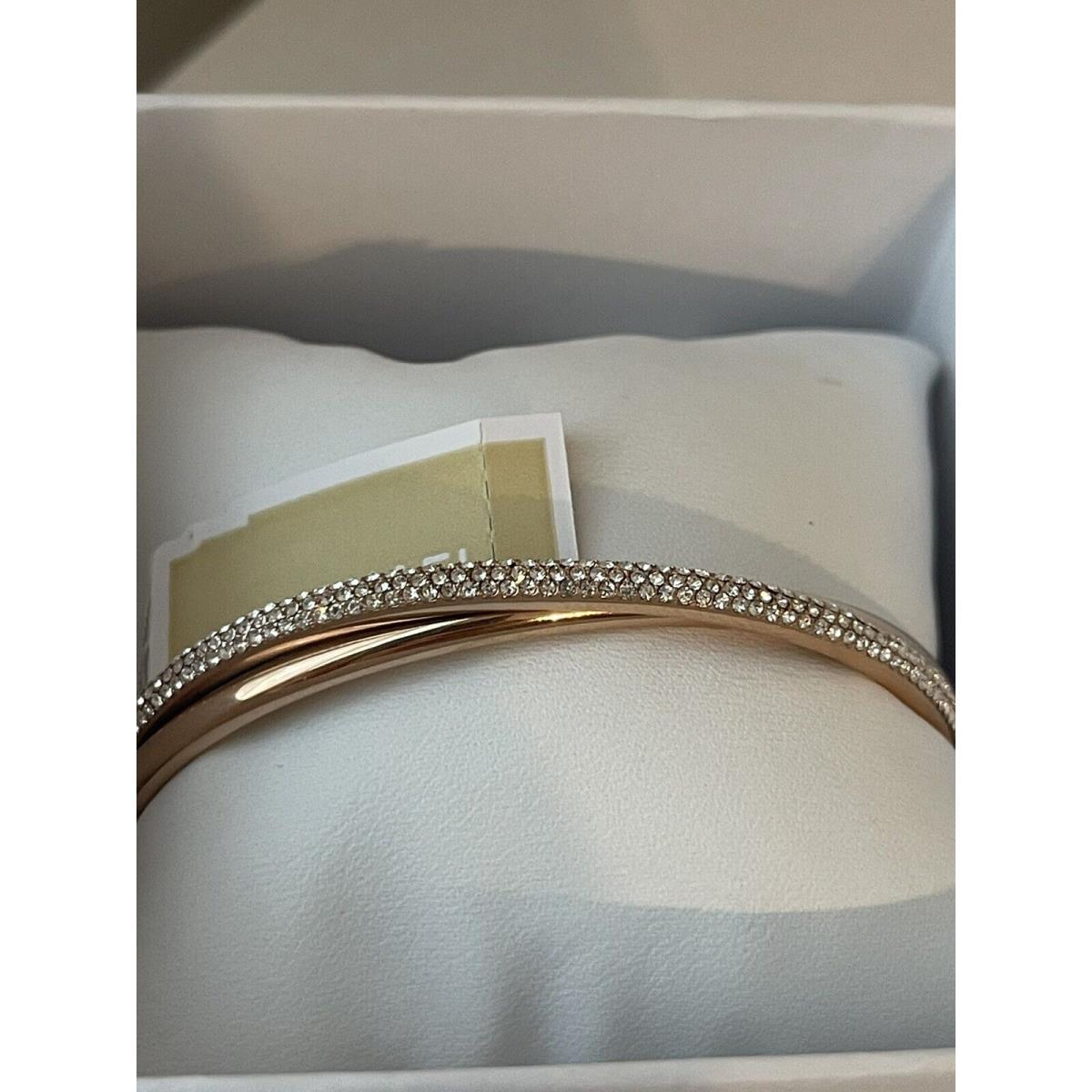 Michael Kors Statement Brilliance` Bracelet Rosegold/ Clear One Size MKJ3279791