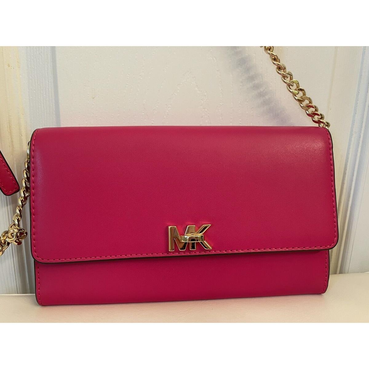 Michael Kors Hot Pink Leather Wallet on Cha