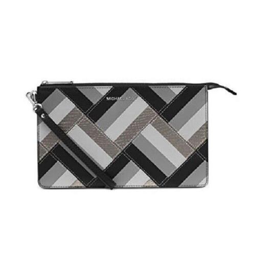 Michael Kors Women`s Daniela Patchwork Large Wristlet