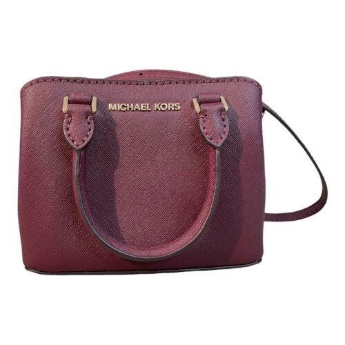 Michael Kors Giftables Savannah Leather Mini Crossbody Handbag