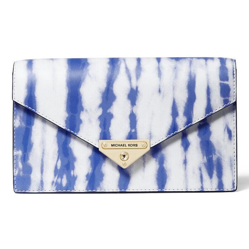 Kors Grace Envelope Clutch in Oxford/gold
