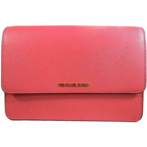 Michael Kors Crossbodies Large Gusset Crossbody - Exterior: Rose Pink, Lining: See Images, Handle/Strap: See Images