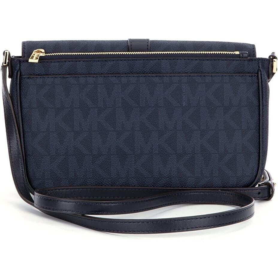 Michael Kors Women`s Charlton Large Crossbody Signature Baltic Blue